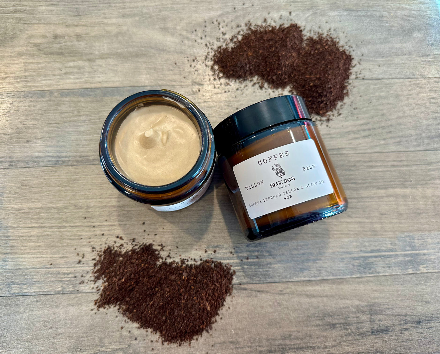 Coffee Infused Whipped Tallow Balm
